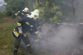 Lschen mit Feuerpatschen